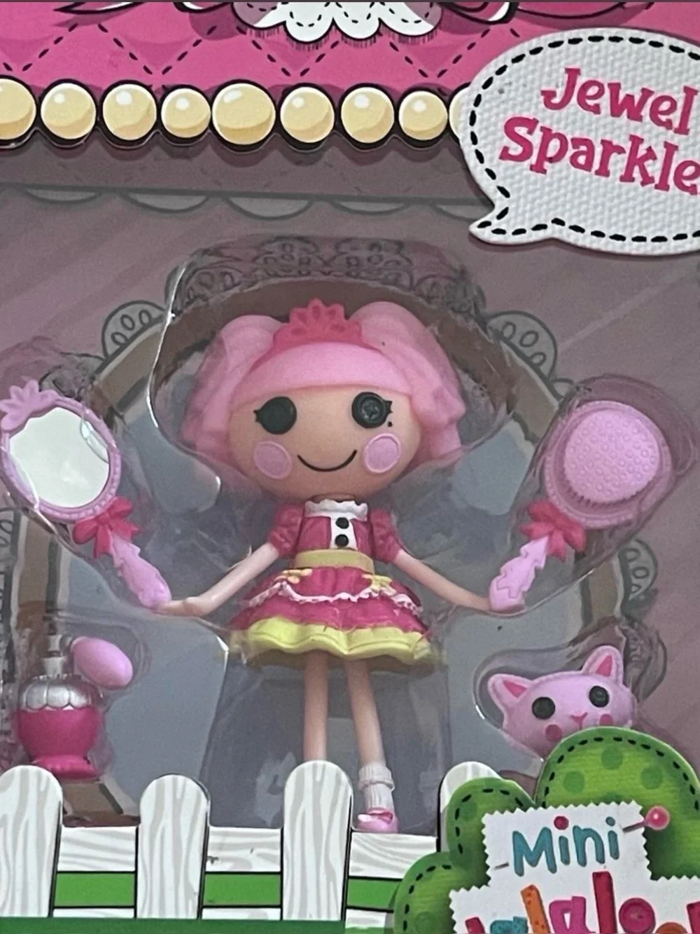 Mini Lalaloopsy Jewel Sparkles Doll with Accessories NIB